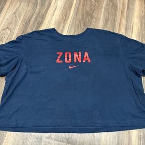 University of Arizona Nike Crop top